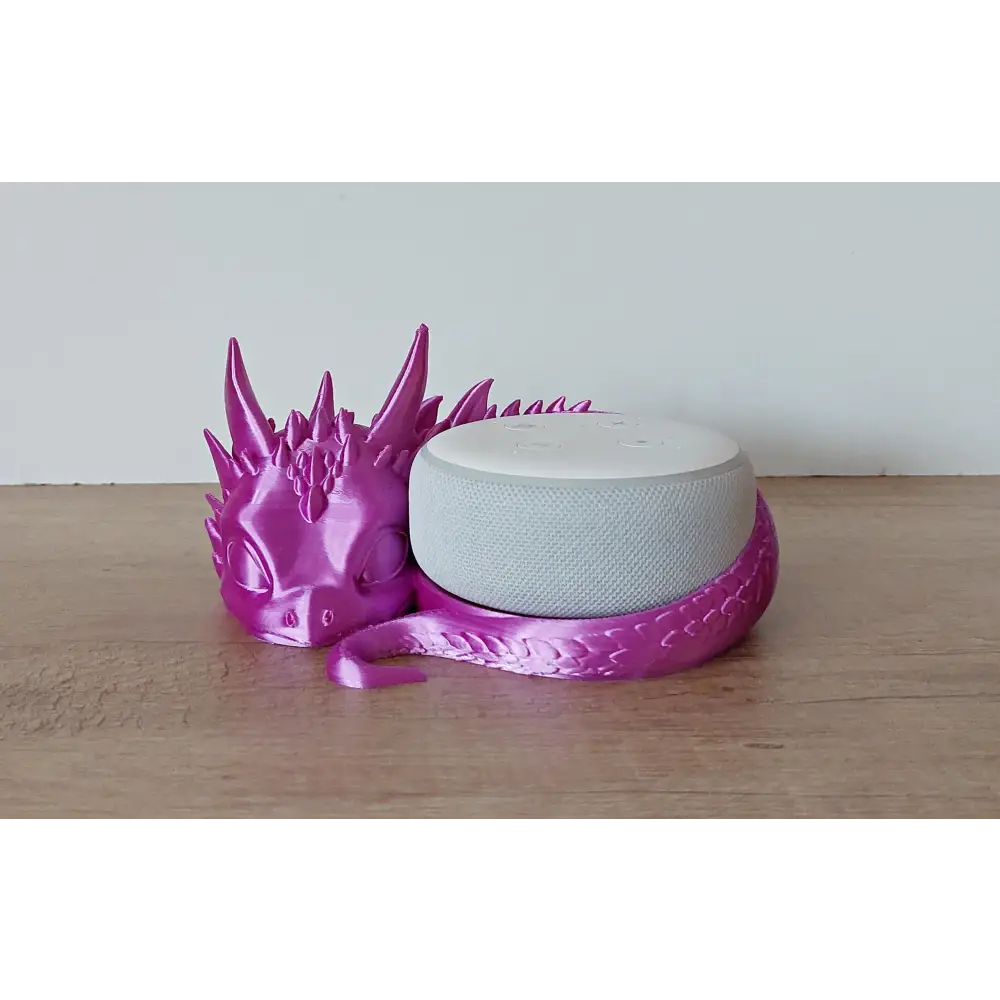 Baby Drache kompatibel für Alexa Echo-Dot-3 - erhältlich in verschiedenen Farben - ca.20 cm - total süß - 3D-Druck