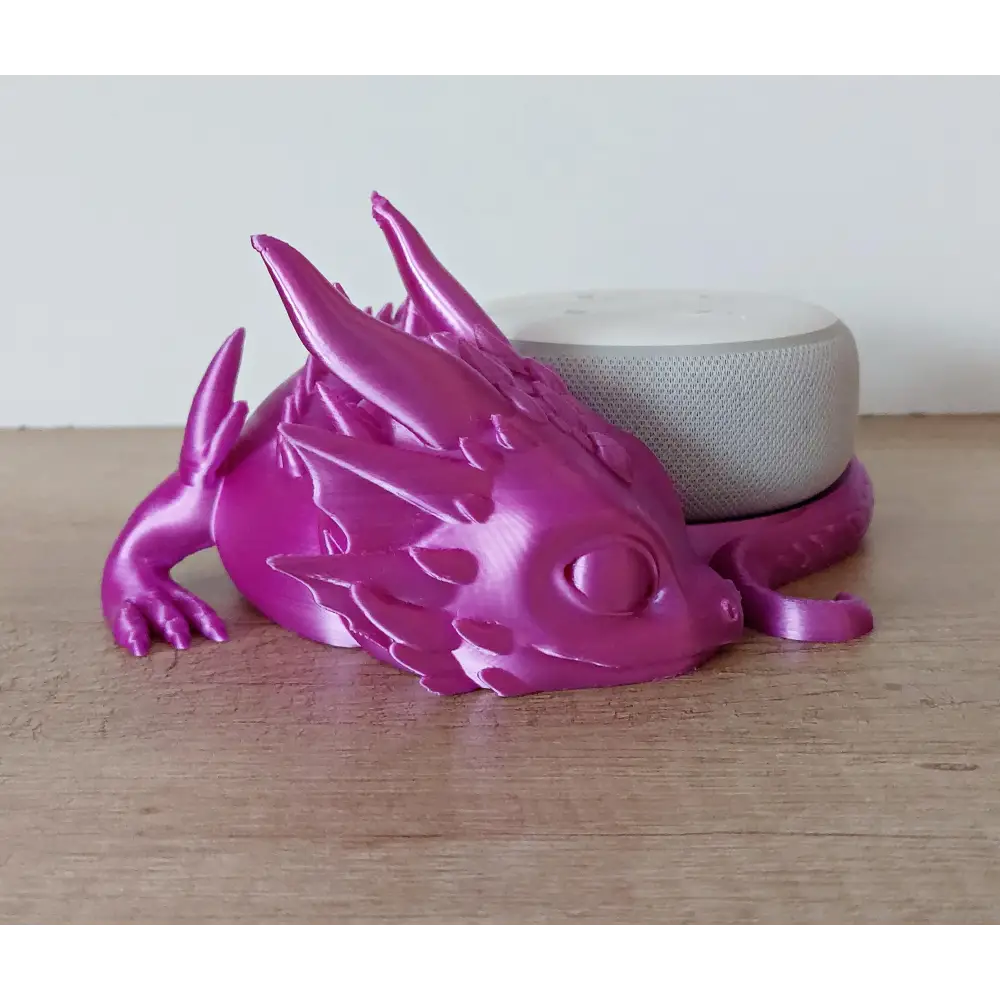 Baby Drache kompatibel für Alexa Echo-Dot-3 - erhältlich in verschiedenen Farben - ca.20 cm - total süß - 3D-Druck